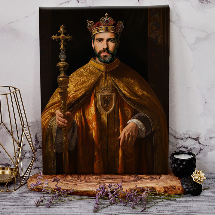 Kráľ Nemecka - Kráľovský portrét
