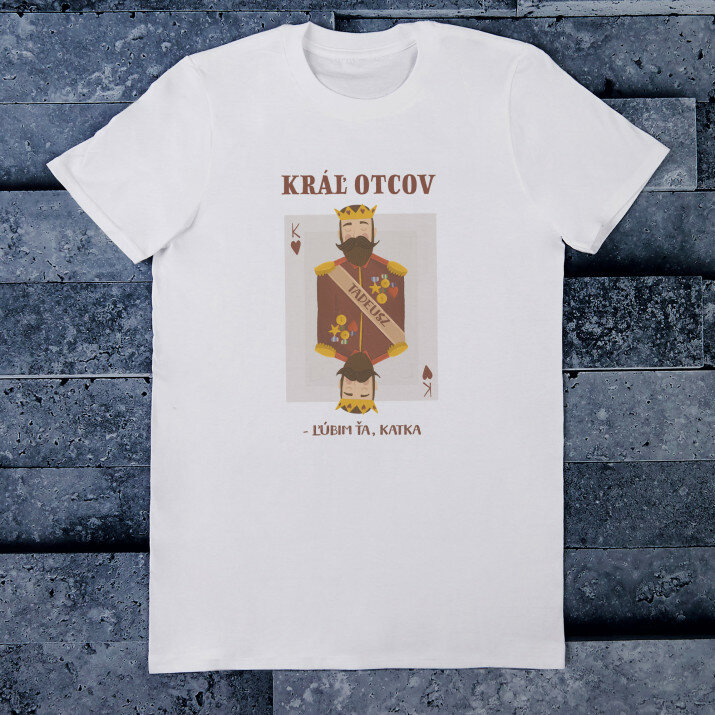 Kráľ otcov - Pánske tričko s potlačou