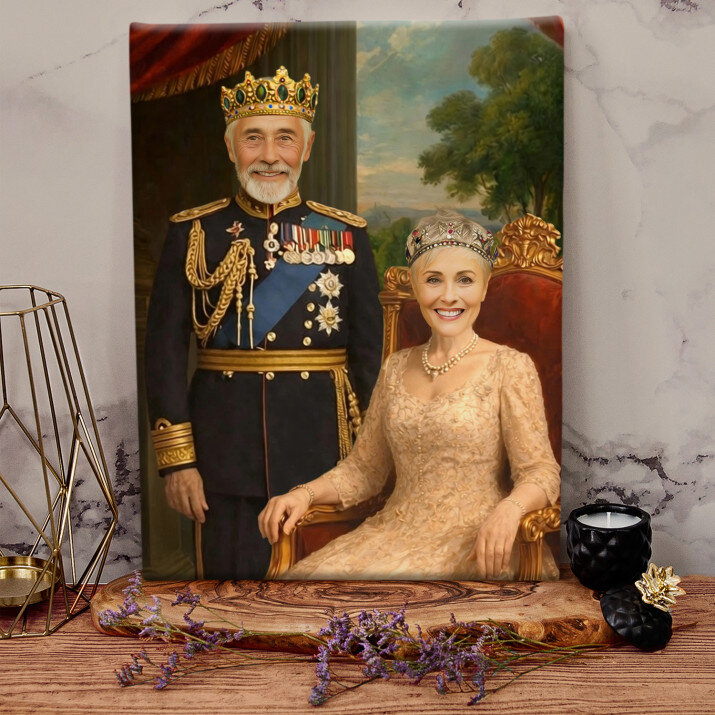 Kráľovské duo - Kráľovský portrét