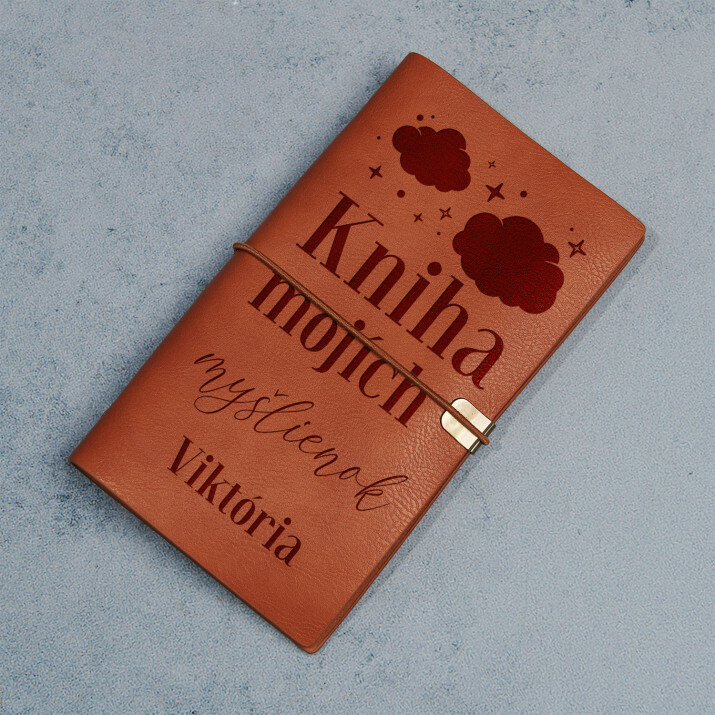 kniha mojích myšlienok - Retro zápisník
