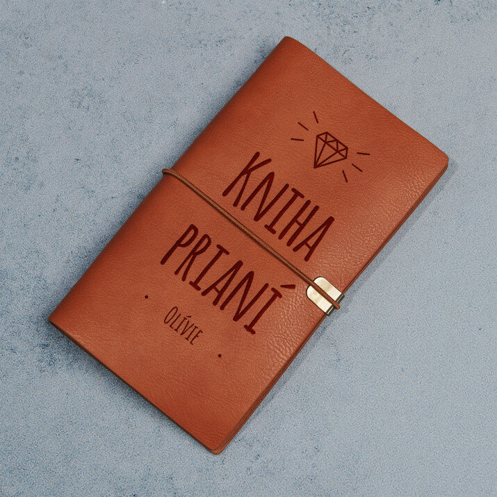 Kniha prianí - Retro zápisník