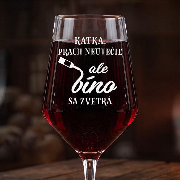 Prach neutečie - Veľký pohár na víno