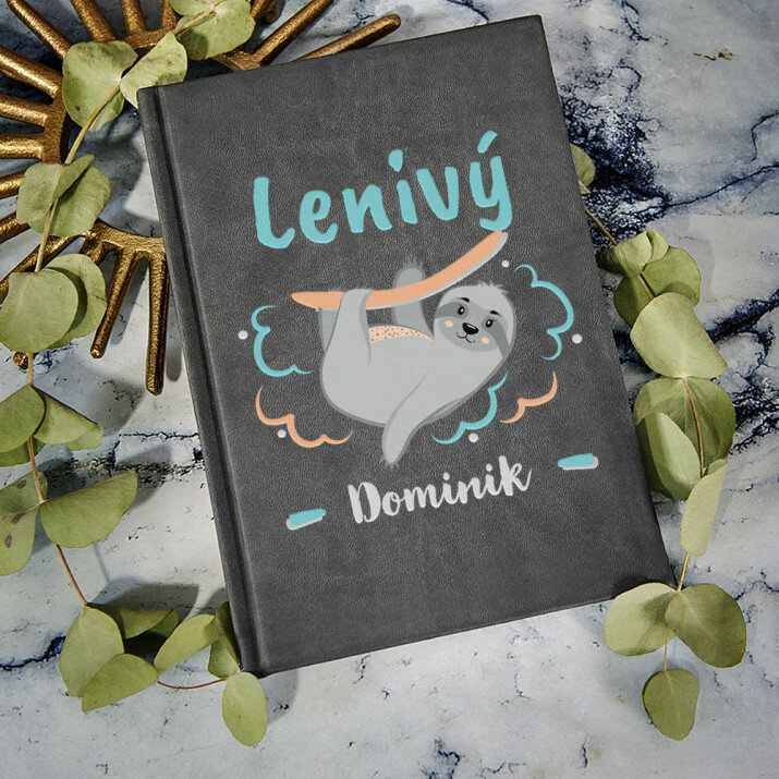 Lenivý - Notes A5 s potiskem
