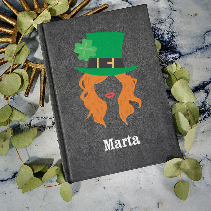 Leprechaun ona - Notes A5 s potiskem