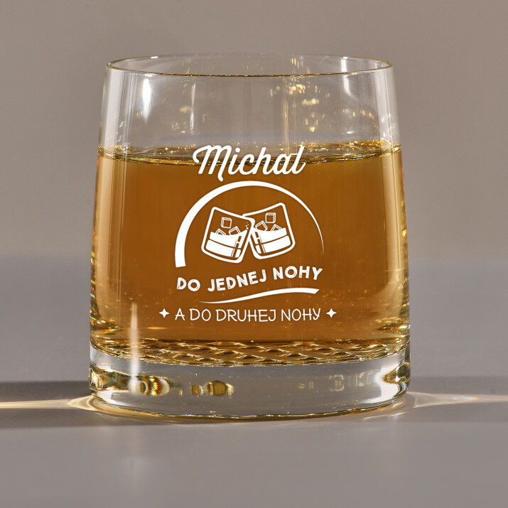Do jednej nohy - Pohár na whisky