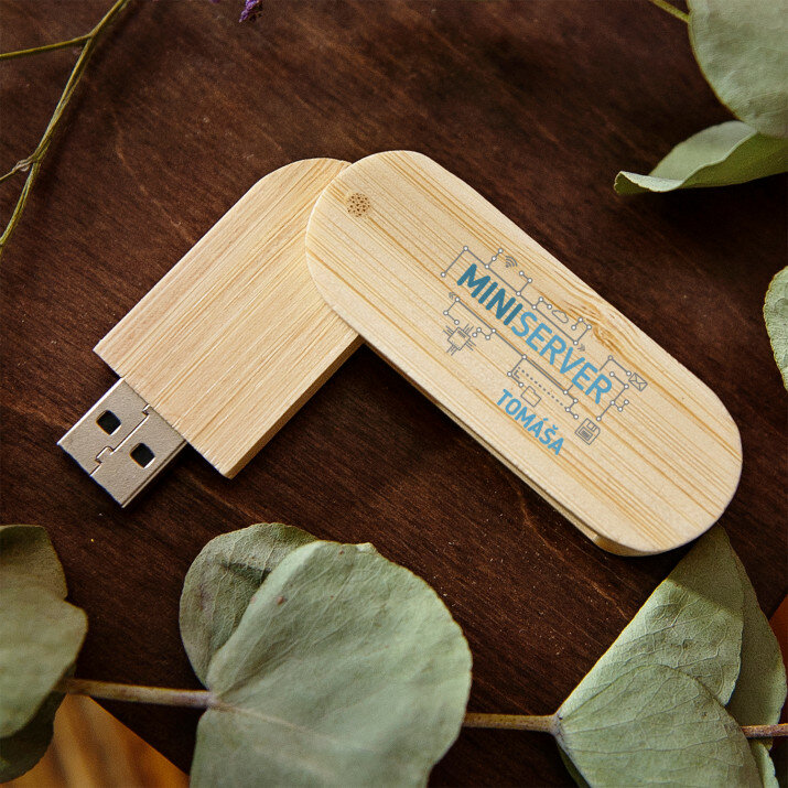 Mini server - Pamäť Usb Flash S Tlačou