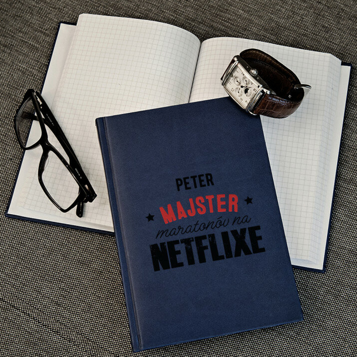 Majster netflixu - Notes A5 s potiskem