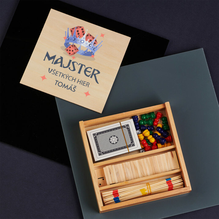 Majster všetkých hier - Sada her 4 v 1