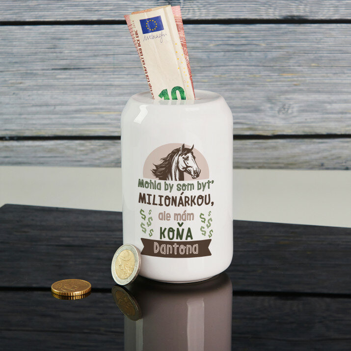 Mohla by som byť milionárkou ale mám koňa - Pokladnička