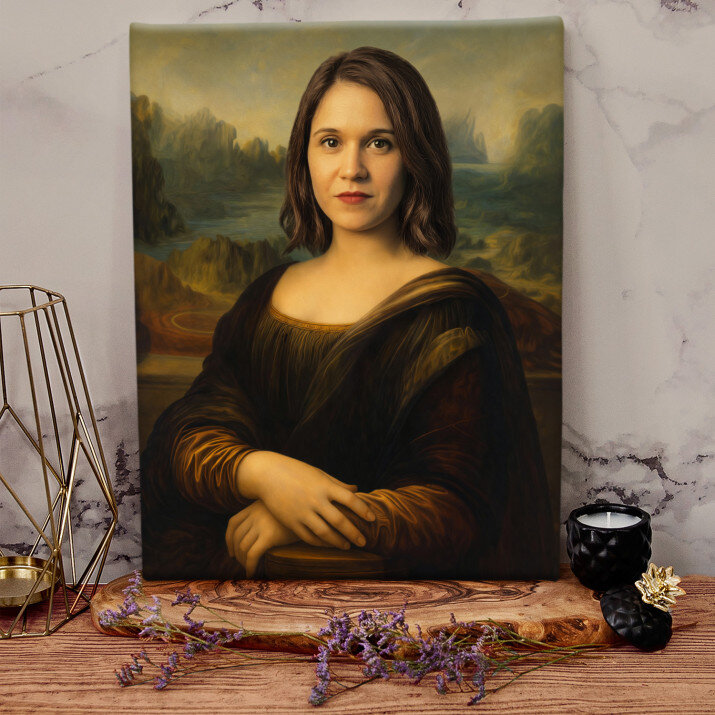 Mona Líza - Kráľovský portrét Mona Líza - Kráľovský portrét