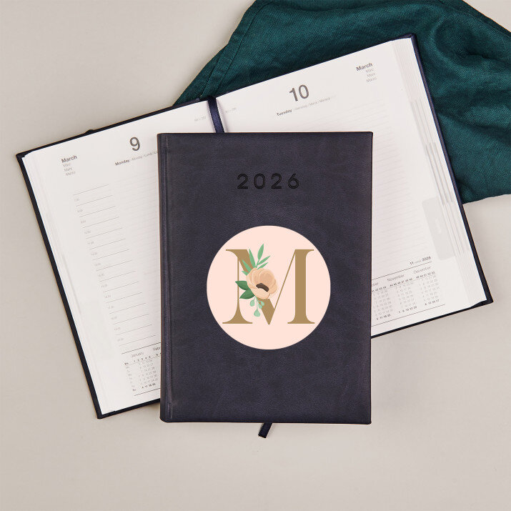 Monogram kvety - Kalendár Monogram kvety - Kalendár