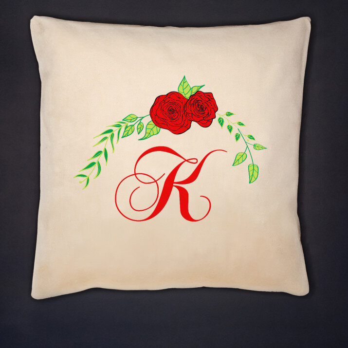 Monogram - Dekoračný vankúš