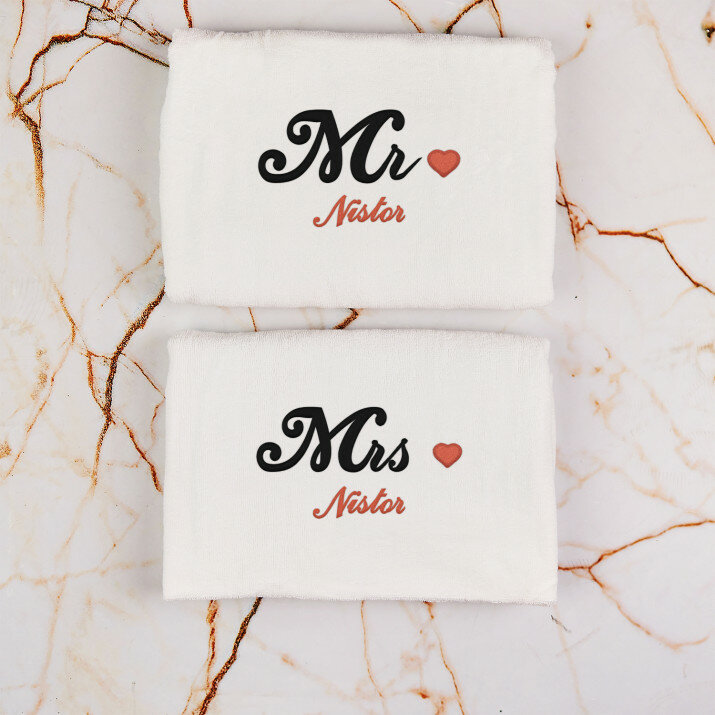 mr & mrs - Dva ručníky