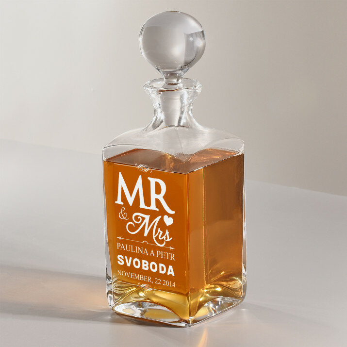 Mr mrs - Karafa na whisky