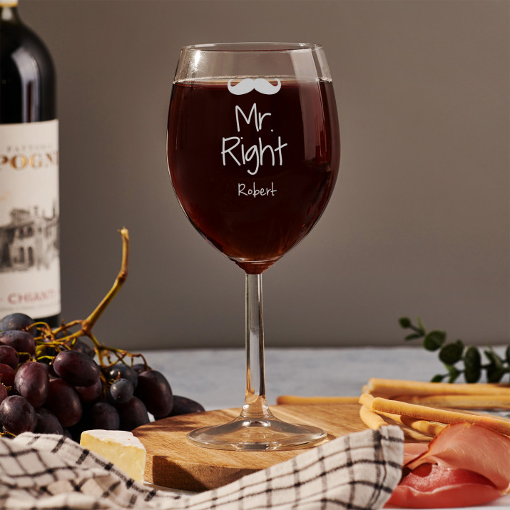 Mr right - Gravírovaný pohár
