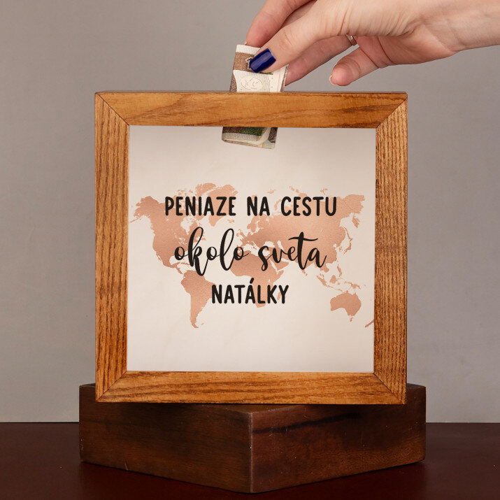 Na cestu okolo sveta - Drevené prasiatko