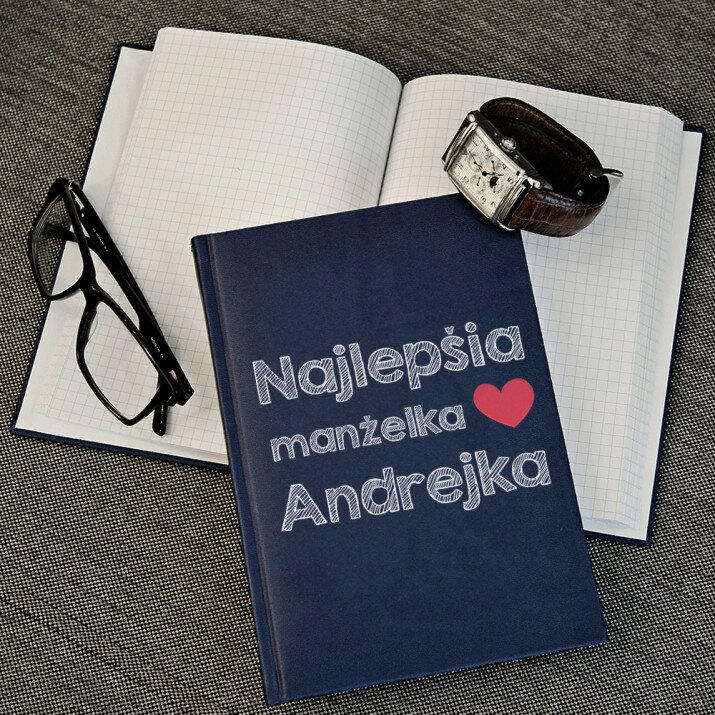 Najlepšia manželka - Notes a5 s potiskem