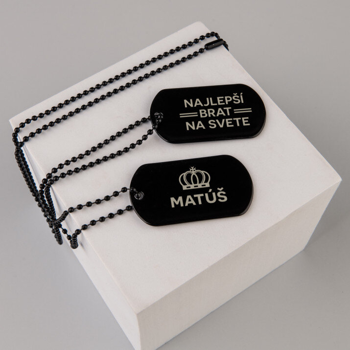 najlepší brat - Identifikačné známka