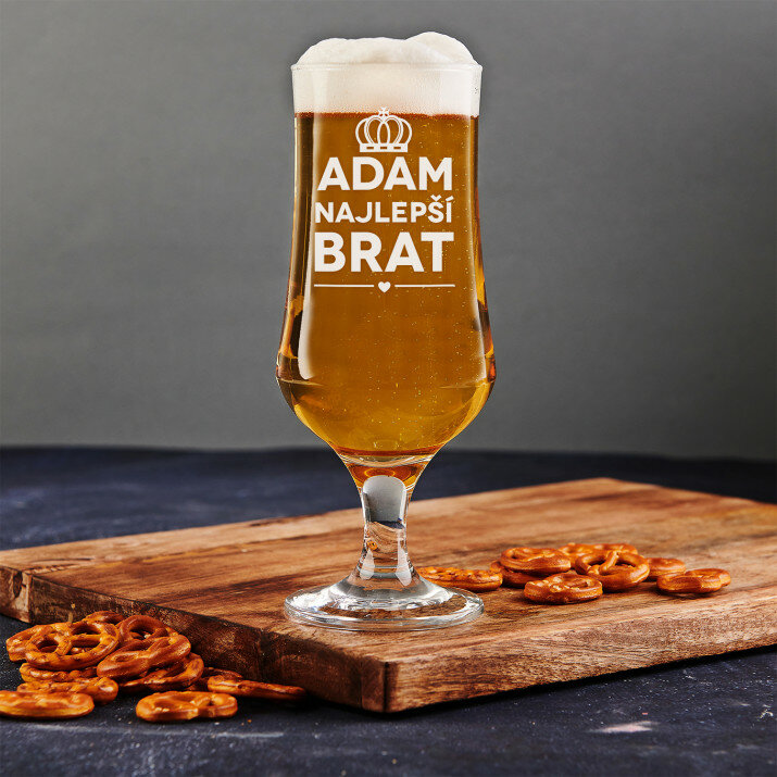Najlepší brat - Pohár na pivo na stopke