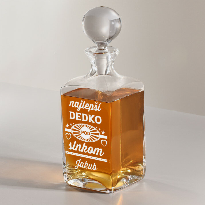 Najlepší dedko pod slnkom - Karafa na whisky