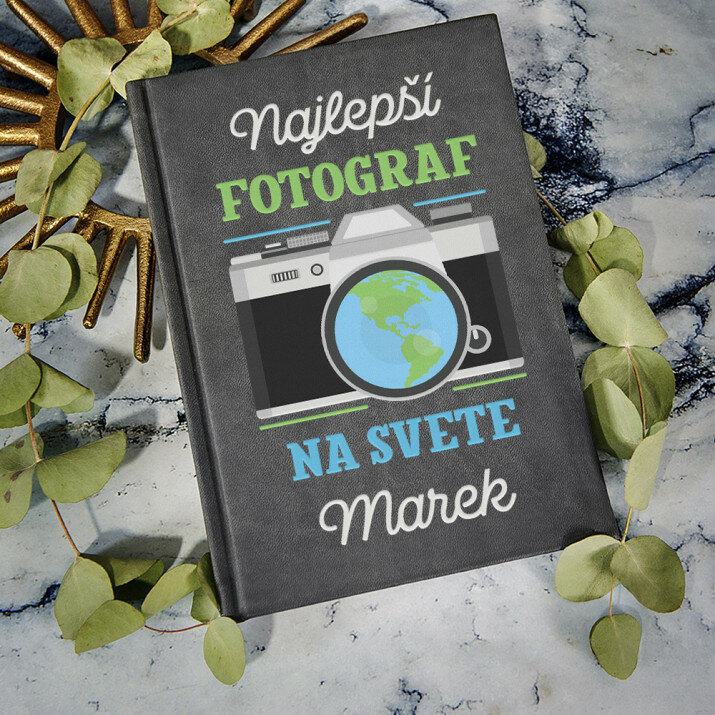 Najlepší fotograf - Notes A5 s potiskem