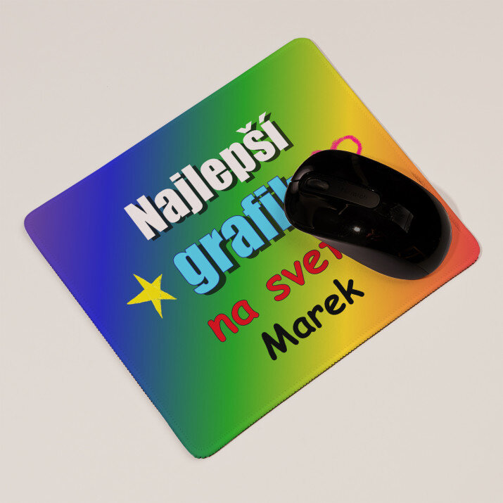 Najlepší grafik na svete - Podložka pod myš