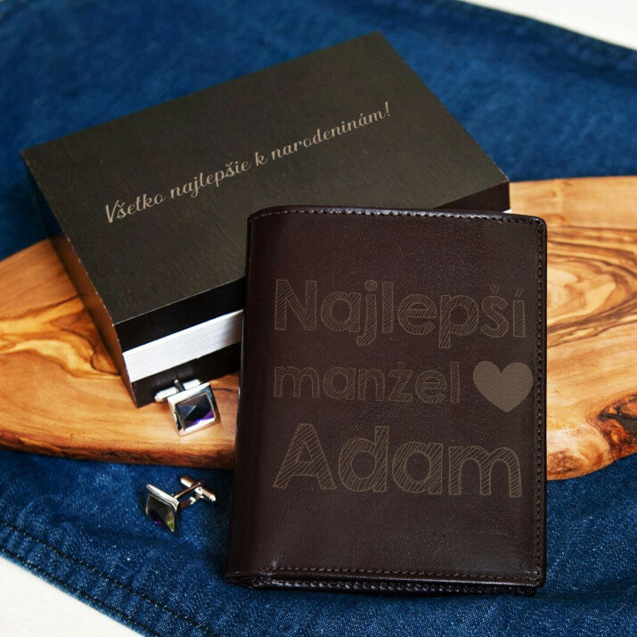 Najlepší manžel - Kožená peňaženka