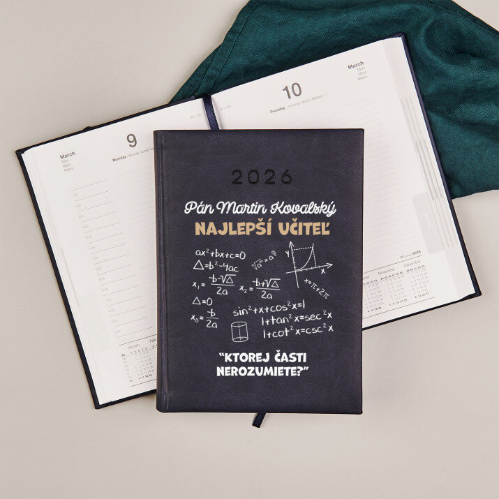 Najlepší učiteľ matematiky - Kalendár