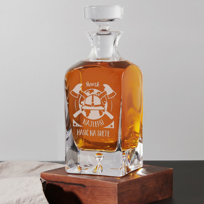 Najlepší hasič na svete - Karafa na whisky