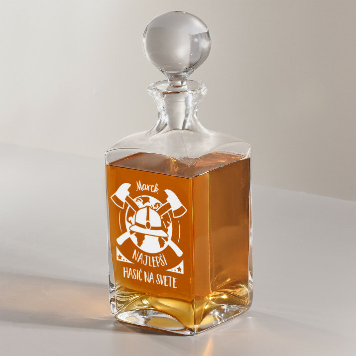 Najlepší hasič na svete - Karafa na whisky
