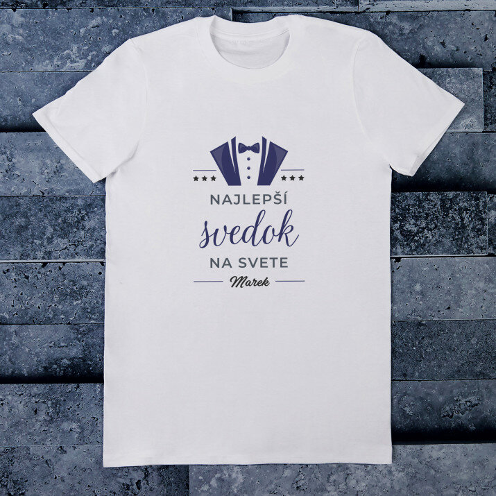 Najlepší svedok - Pánske tričko s potlačou