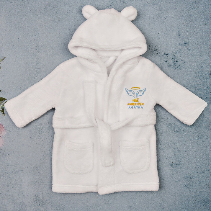 Náš anieliček - Detský župan