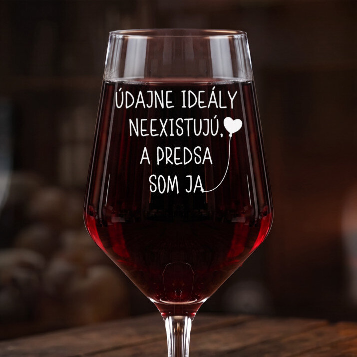 Ideály neexistujú - Veľký pohár na víno