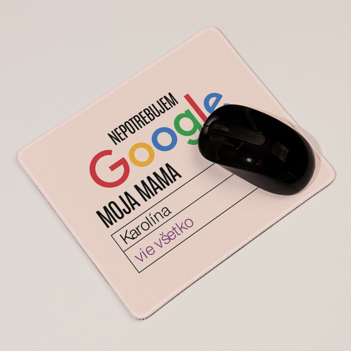 Nepotrebujem google - Podložka pod myš