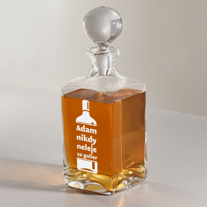 Nikdy neleje - Karafa na whisky