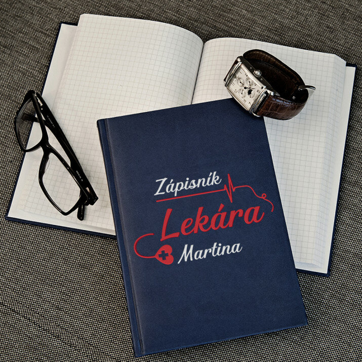 Zápisník lekára - Notes A5 s potiskem