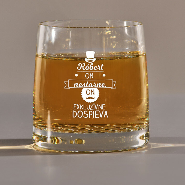On nestarne - Pohár na whisky