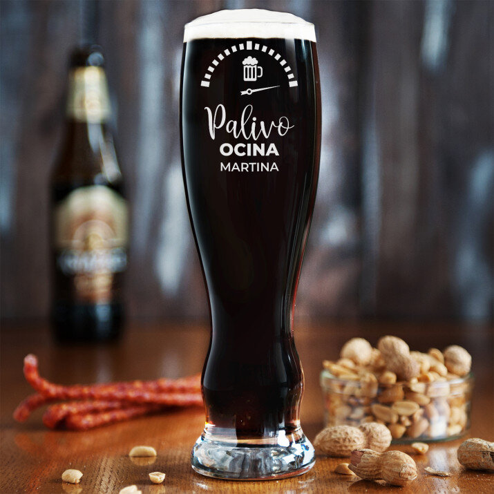 Palivo ocina - Gravírované pohare na pivo