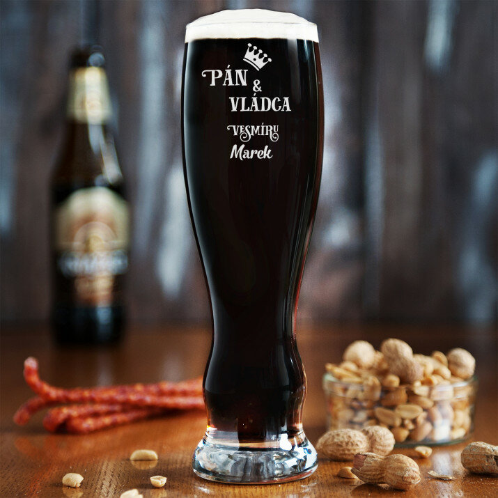 Pán a vládca - Gravírované pohare na pivo