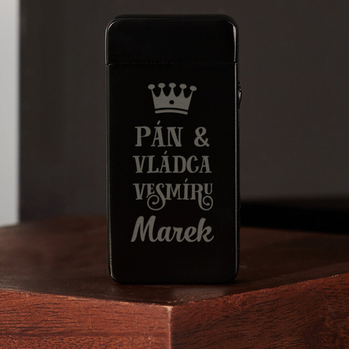Pán a vládca - Plazmový zapaľovač čierny