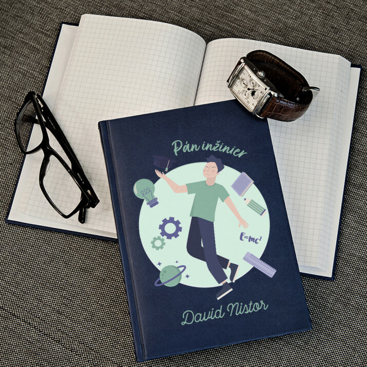 Pán inžinier - Notes A5 s potiskem
