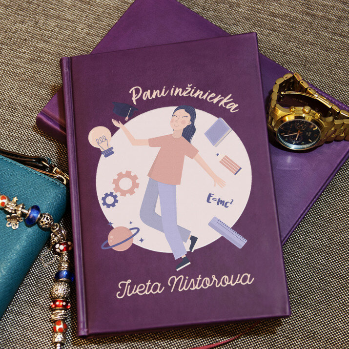 Pani inžinierka - Notes A5 s potiskem