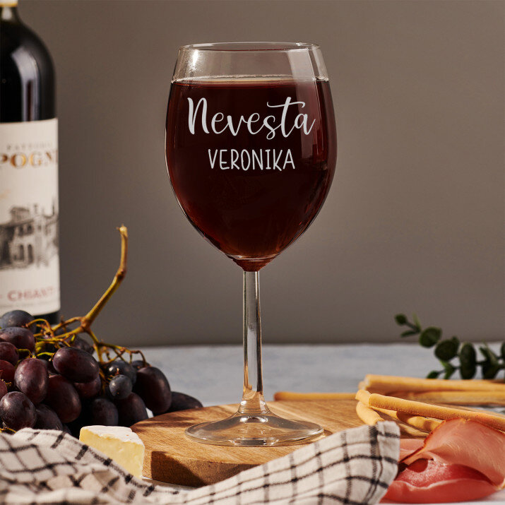 nevesta - Gravírovaný pohár