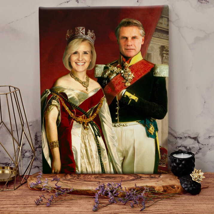  Kráľovský pár – Kráľovský portrét