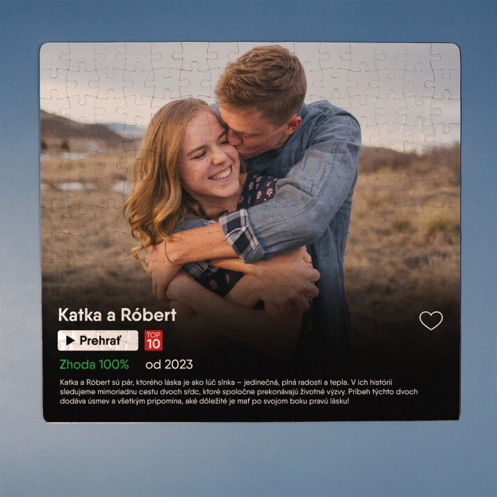 Plagát netflix - Magnetické puzzle