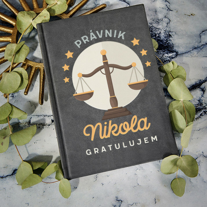 Právnik - Notes A5 s potiskem