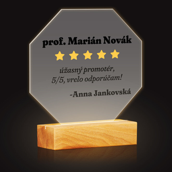 Promotér názor - Osemuholník