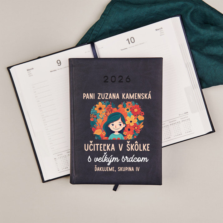 učiteľka s veľkým srdcom - Kalendár