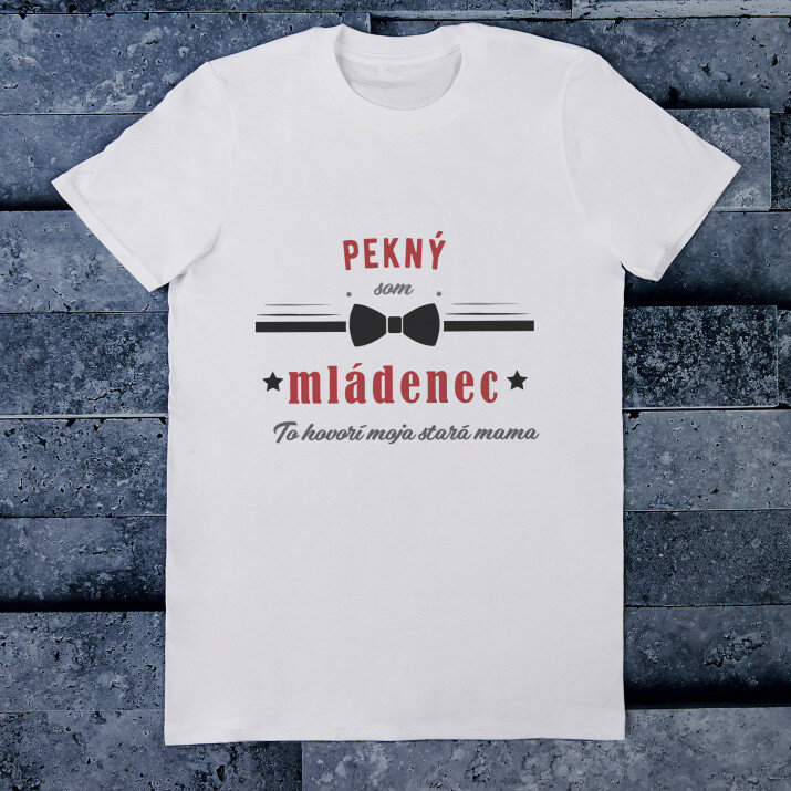 Pekný mládenec - Pánske tričko s potlačou