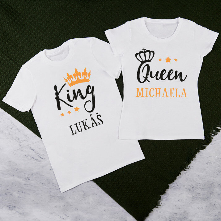 Queen, king - Sada tričiek pre páry